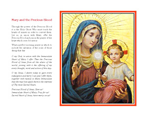 Mary and the Precious Blood