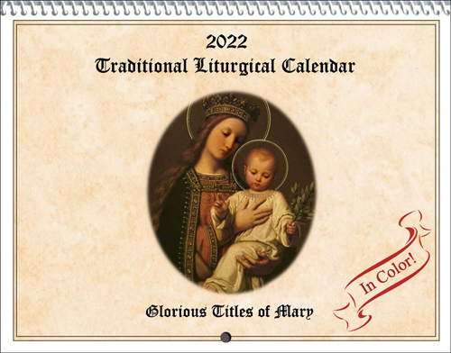 Traditional Liturgical Calendar: Titles of Mary