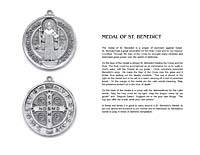 St Benedict's medal