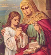 St. Anne, mother of Our Lady