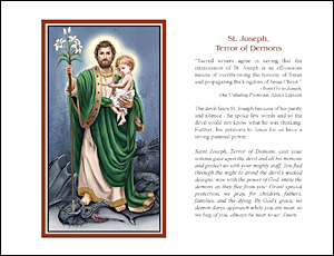 St Joseph, Terror of Demons